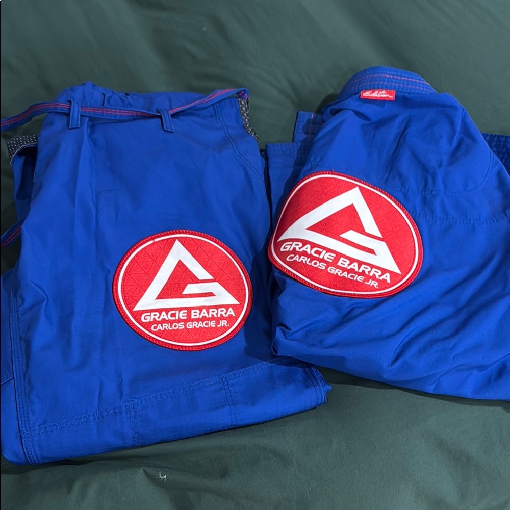 Casual Blue Pants with Durable Cotton Blend